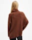 Lock Roll Neck Relaxed Fit Jumper