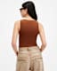 Rina Crew Neck Sleeveless Tank Top