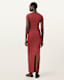 Katarina Short Sleeve Slim Fit Midi Dress