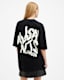Orlando Logo Print Oversized T-Shirt