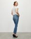 Miller Mid-Rise Destroyed Skinny Jeans
