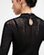 Avril Roll Neck Open Stitch Jumper