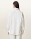 Hettie Frayed Oversized Cotton Shacket