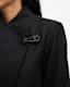 Riley Wrap Around Belted Long Line Coat