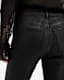 Haldan Slim Bootcut Coated Denim Jeans