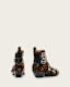 Jane Buckle Pointed Leather Boots