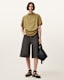 Leslie Satin Short Sleeve Top