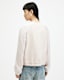 Helton Contrast Leather Bomber Jacket