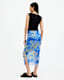 Nora Inspiral Mesh Midi Skirt