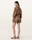 Charli Leopard Print Shorts