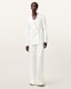 Bonnie Double-Breasted Linen Blend Blazer