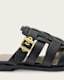 Nala Point-Toe Leather Mules
