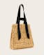 Lullah Woven Straw Tote Bag