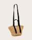 Celayne Mini Straw Tote Bag