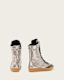 Lousie Leather High Top Trainers