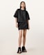 Krindle Leather Mini Skirt