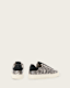 Shana Low Top Metallic Leather Trainers