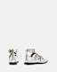 Susan Buckle Metallic Leather Shoes