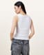 Katarina Boat Neck Slim Fit Tank Top