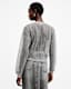 Giana Long Sleeve Open Knit Sweatshirt