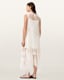 Clara Lace Trim Midi Dress