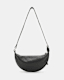 Half Moon Leather Crossbody Bag