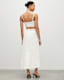 Mala Floral Broderie Cut Out Maxi Dress