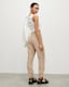 Val High-Rise Cargo Linen Blend Trousers
