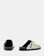 Venus Metallic Shearling Slip On Mules