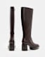 Pip Knee High Leather Boots