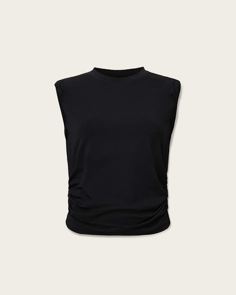Jess Relaxed Woven T-Shirt
