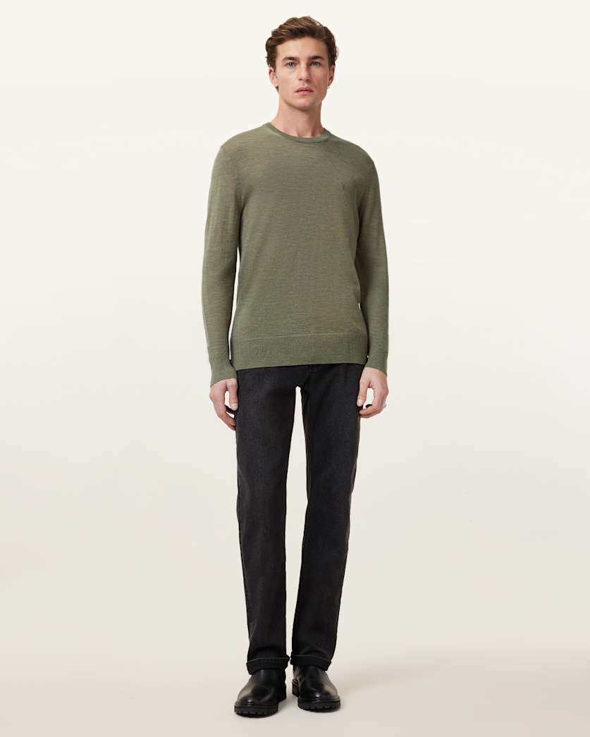 Mode Merino Crew Neck Ramskull Jumper