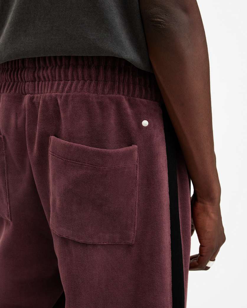 Draven Velour Wide Leg Sweatpants