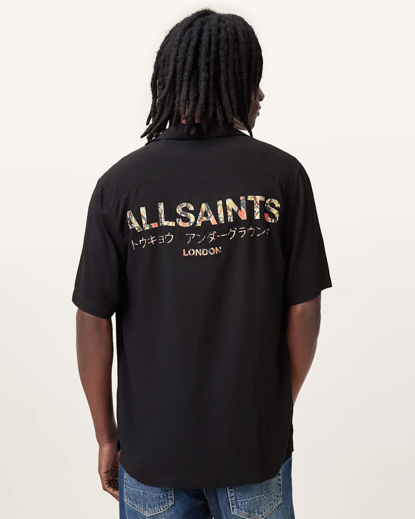 Underground Snake Print Logo Shirt
