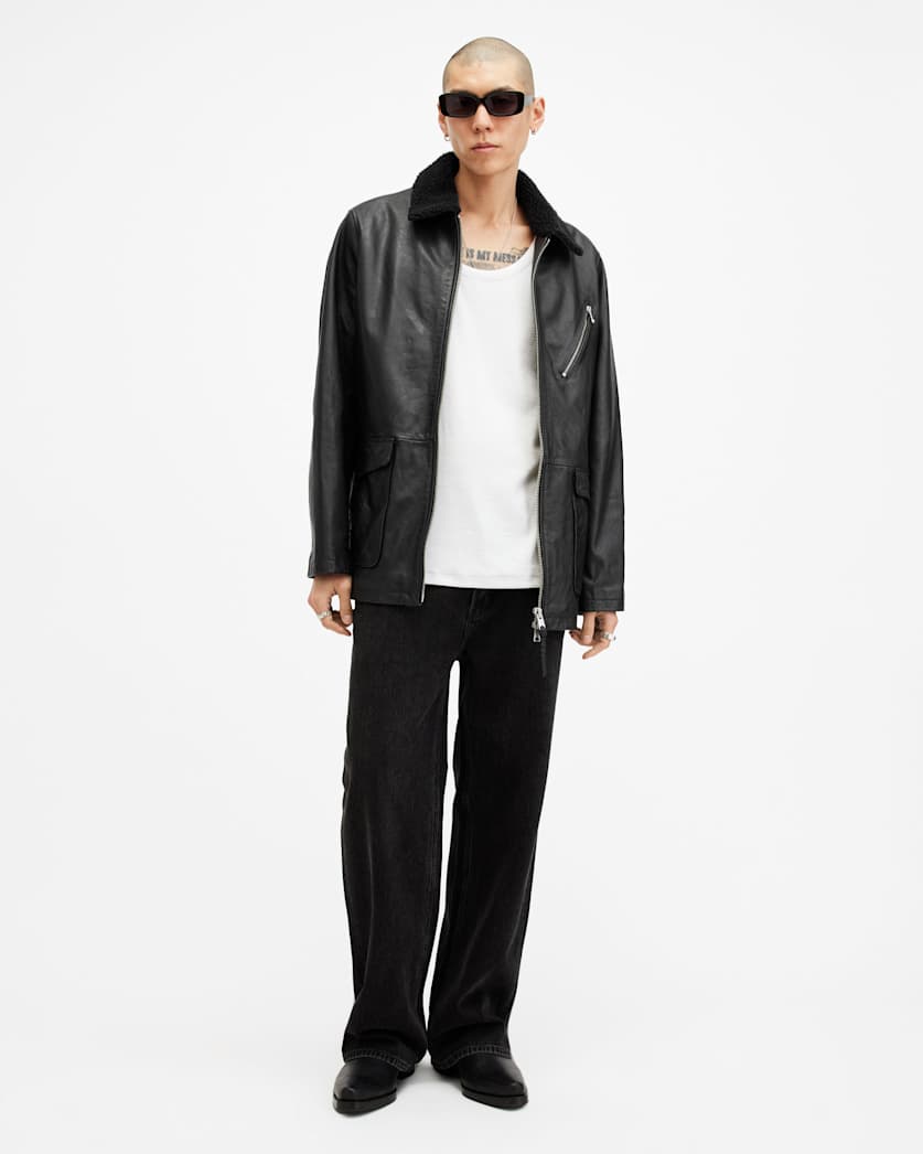 Moriarty Zip Up Faux Fur Lined Coat