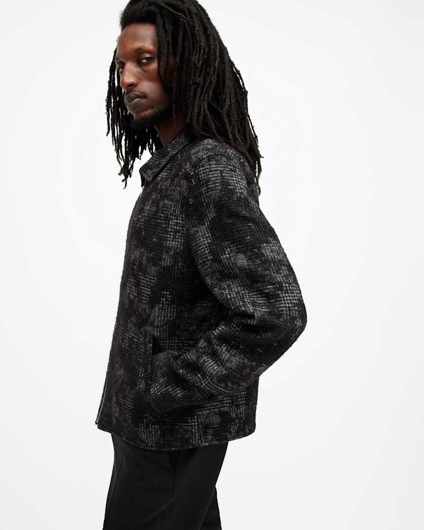 Keller Checked Jacquard Jacket
