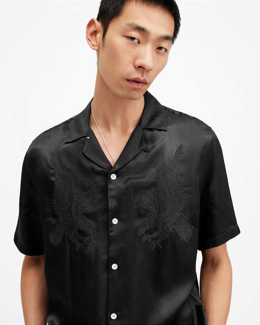 Aquila Embroidered Relaxed Fit Shirt