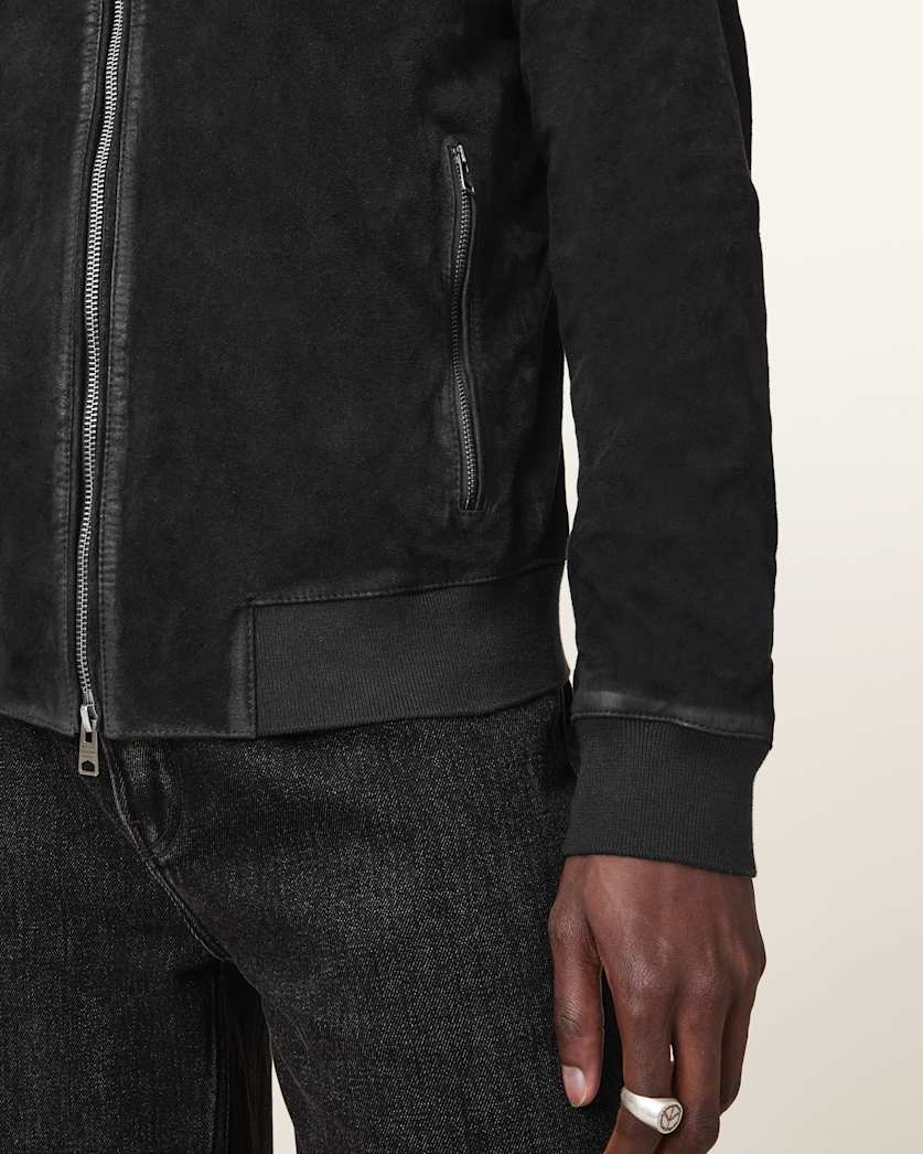 Kemble Suede Bomber Jacket