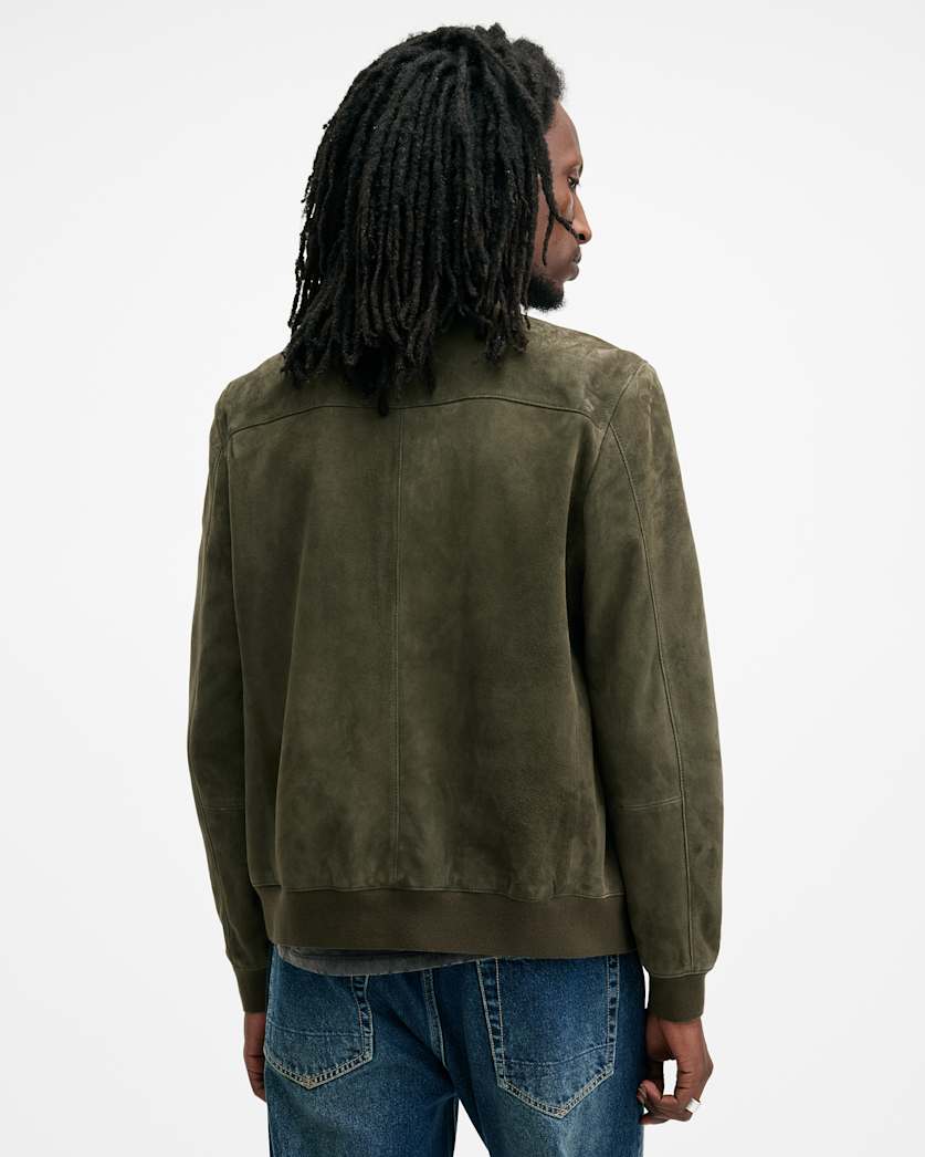 Kairo Suede Bomber Jacket