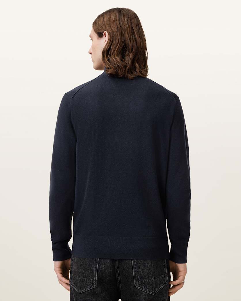 Kilburn Zip Funnel Neck Ramskull Jumper