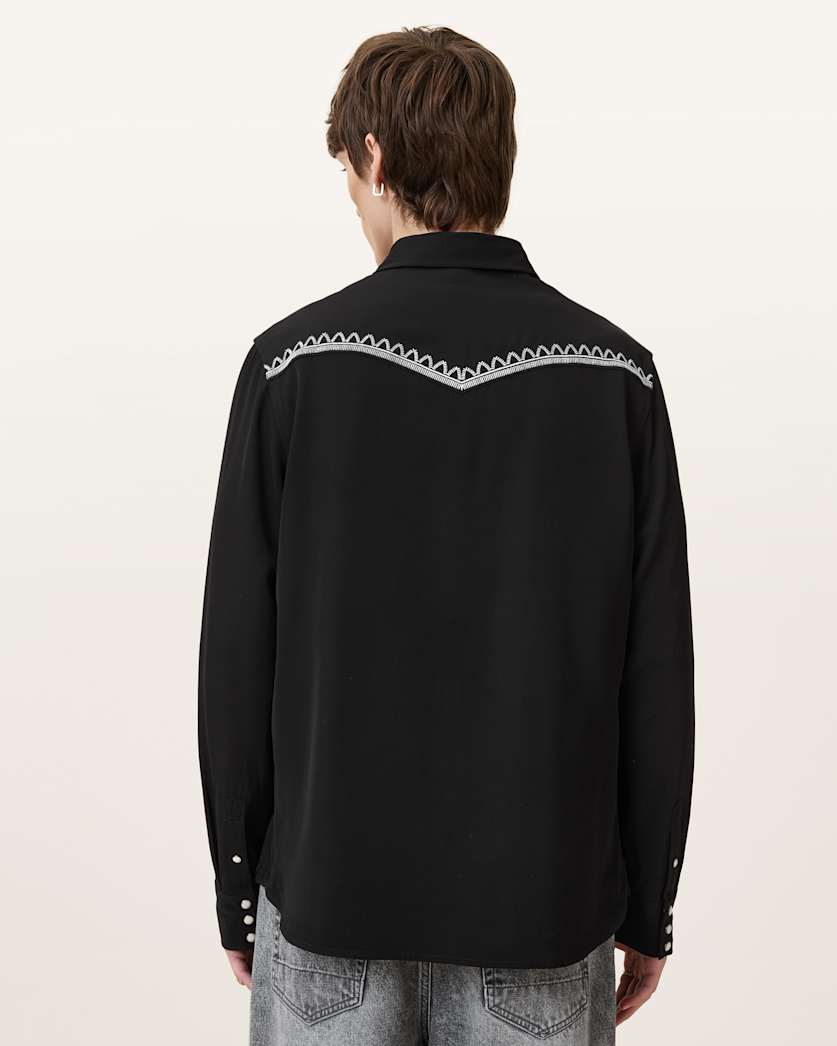 Dallin Embroidered Long Sleeve Shirt