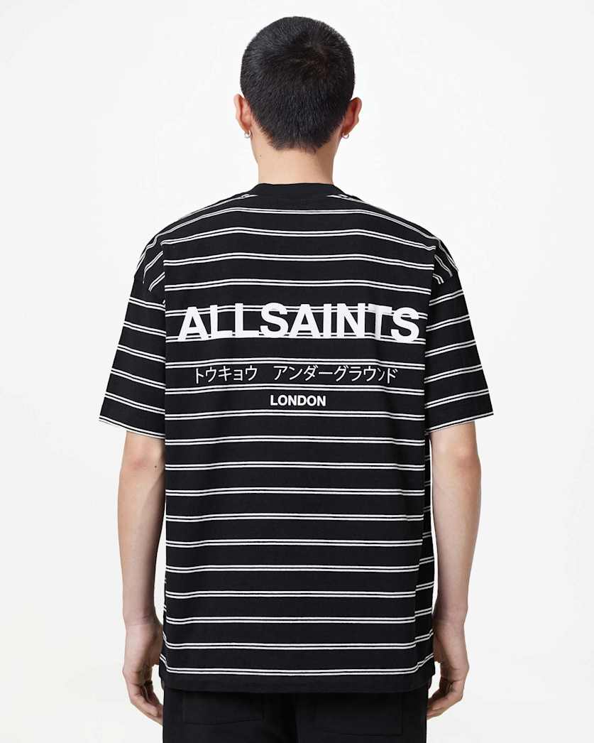 Underground Oversized Striped T-Shirt