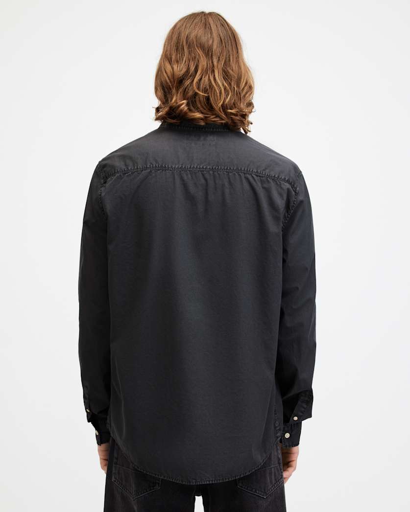 Tahoe Ramskull Garment Dyed Relaxed Fit Shirt