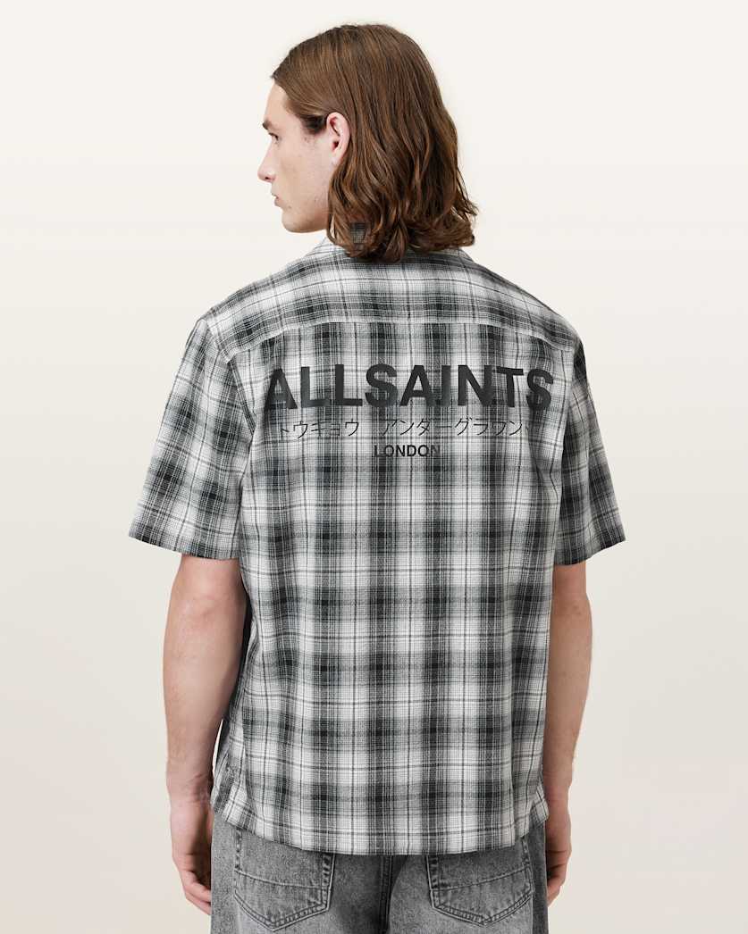 Underground Relaxed Check Logo Shirt