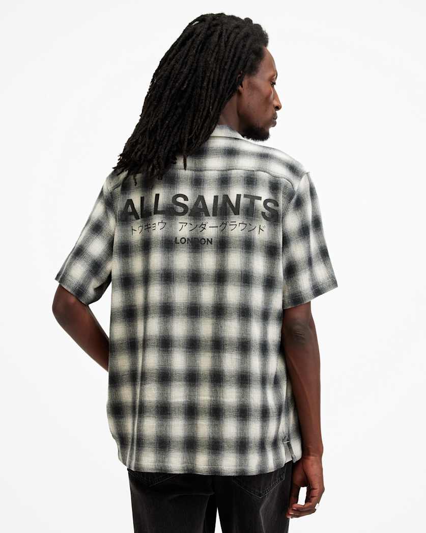 Underground Relaxed Check Logo Shirt