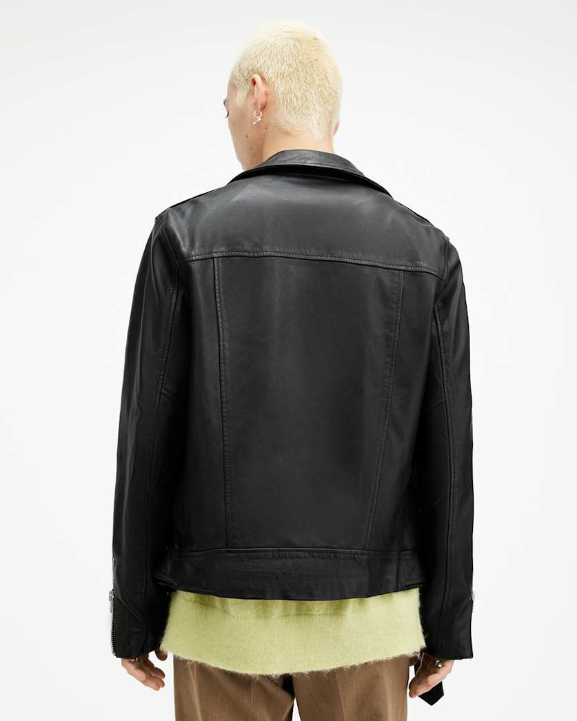Wick Leather Biker Jacket