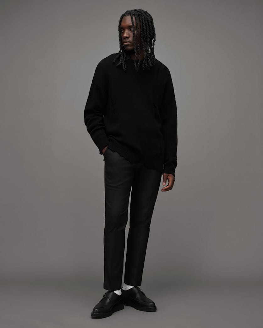 Evar Skinny Fit Tailored Trousers