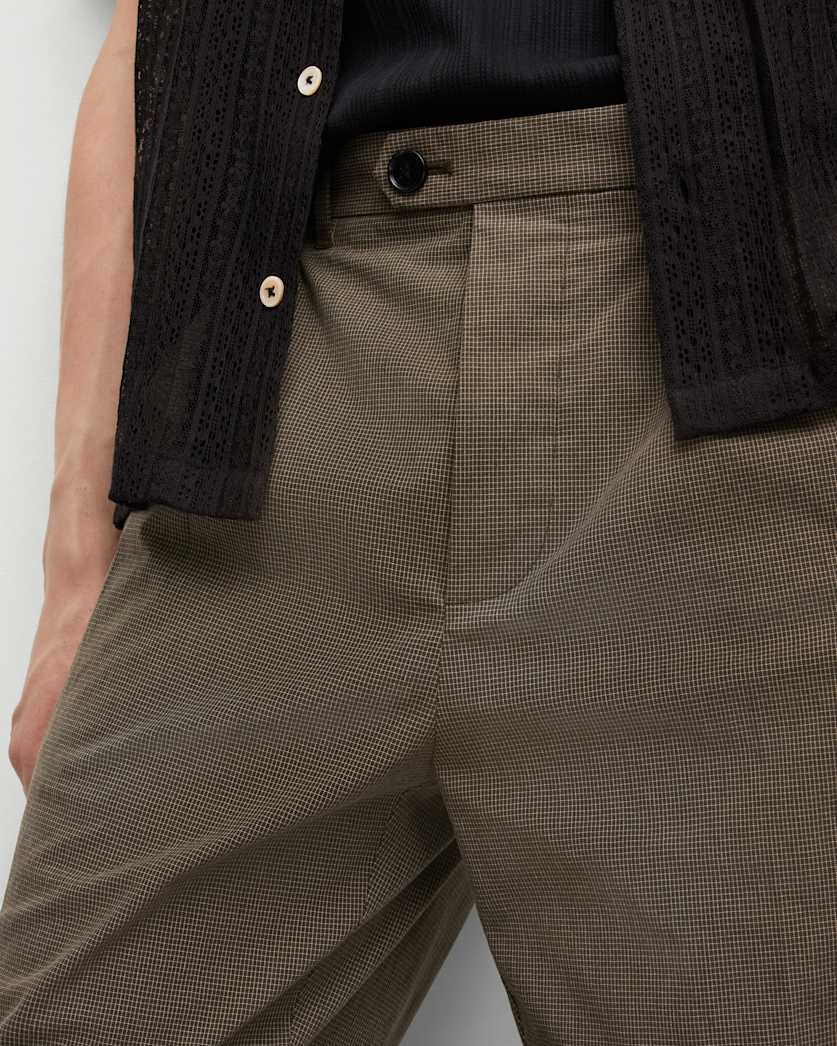 Capella Mid-Rise Cropped Taper Trousers