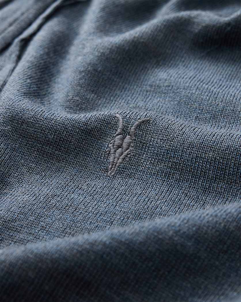 Mode Merino Zip Up Ramskull Hoodie
