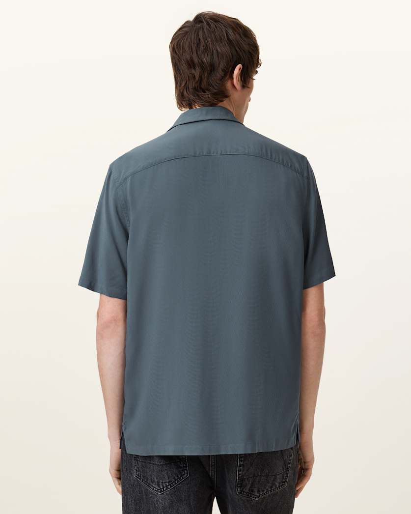 Venice Revere Collar Ramskull Shirt